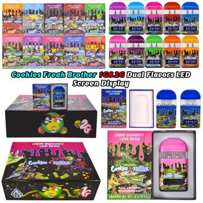 Cookies x Freak Brothers 1g & 2g Dual Flavors Empty Vape